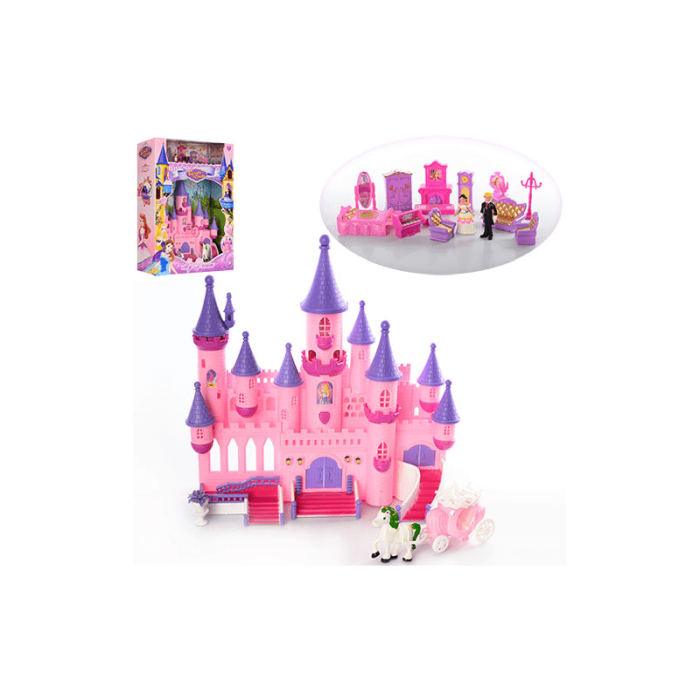 Castel de jucarie cu figurine si mobilier, efecte sonore si luminoase, My Dream Beauty, Doty [2]