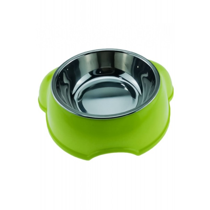 Castron pentru animale de companie 2 in 1, verde, Doty [2]
