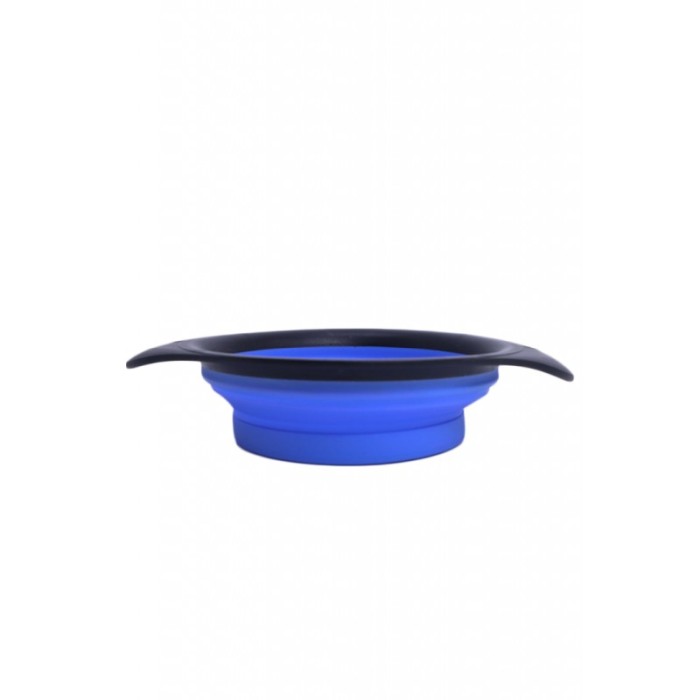 Castron pliabil HeartBowl, pentru animalele de companie de talie medie/mare,albastru, 25x19 cm [2]