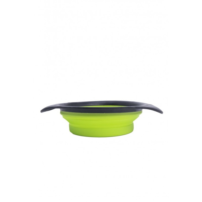 Castron pliabil HeartBowl, pentru animalele de companie de talie medie/mare, design modern, practic,verde, 25x19 cm [2]