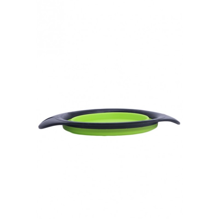Castron pliabil HeartBowl, pentru animalele de companie de talie medie/mare, design modern, practic,verde, 25x19 cm [3]