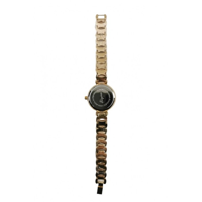 Ceas dama LuxuryBraid mecanism Quartz, bratara metalica aurie, pietre, 19 cm, design elegant, comfortabil si versatil [4]