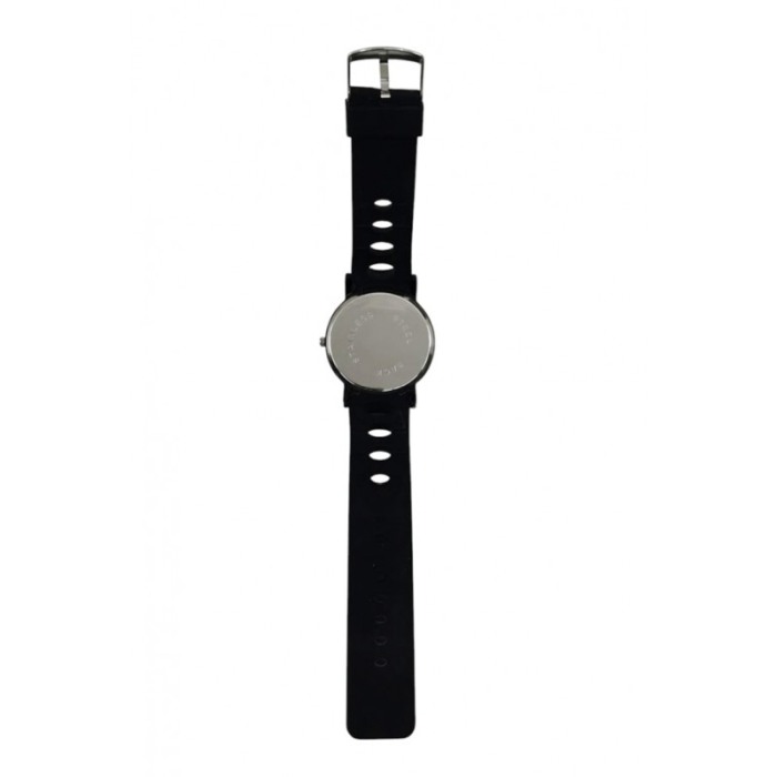 Ceas de mana Caslon Doty®, Quartz, universal, curea din silicon, negru, resigilat [2]