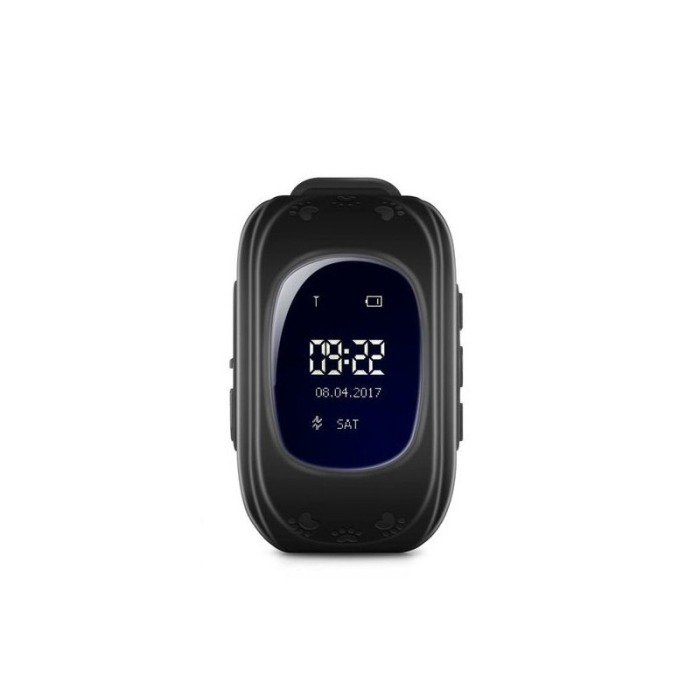 Ceas Smart Tracker pentru copii, Q50 cu functie telefon ,localizare GPS, pedometru,negru, 31x52x12.5 mm [5]
