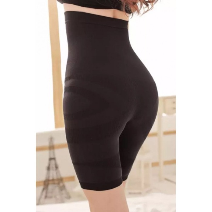 Colanti modelatori Shaping Pants, talie inalta, material elastic , marime universala, negru, [5]