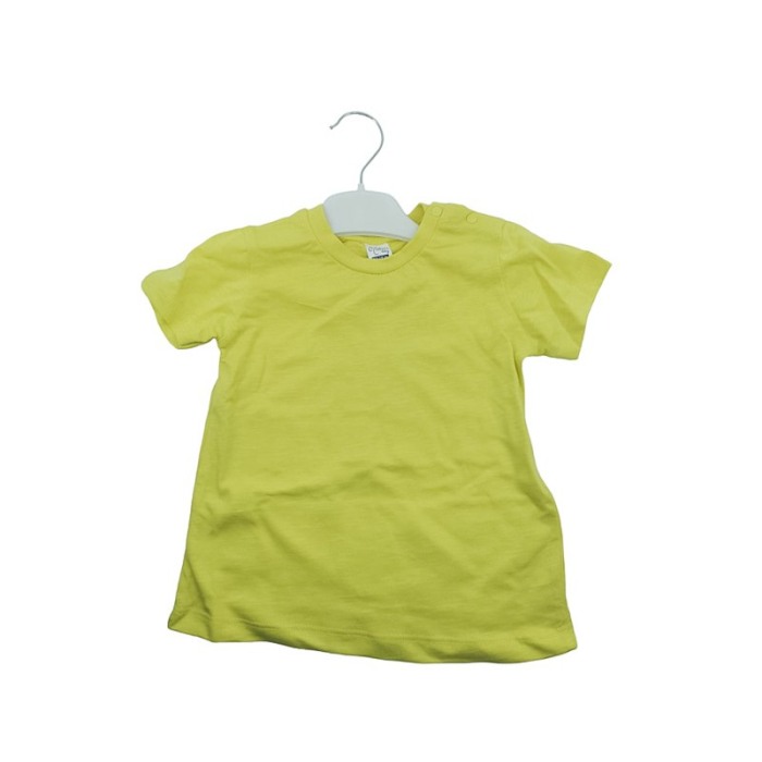 Compleu pentru bebelusi 9-12 luni BabySet, 2 piese, 100% bumbac, 80 cm, alb/galben, Doty®️ [3]