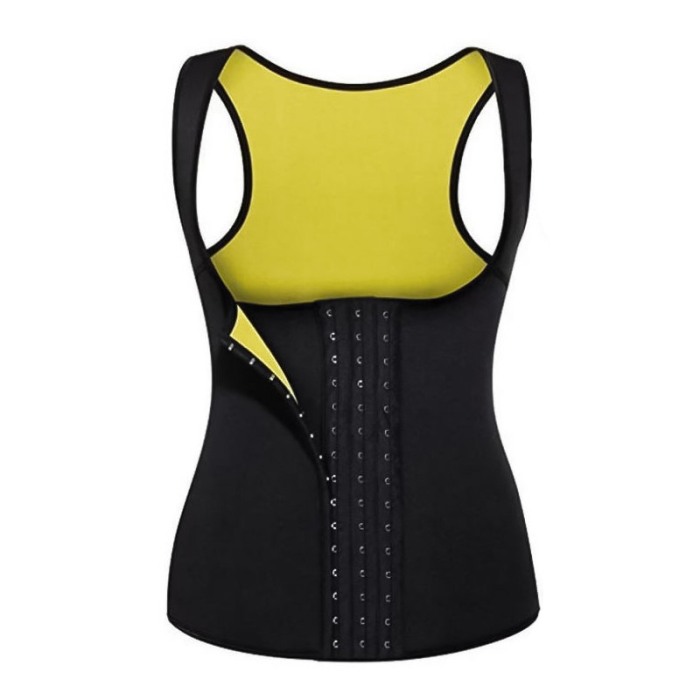 Corset FlatBellY ,L, tip sauna  pentru slabit si modelarea taliei din neopren, cu 3 adaptori graduali pentru talie, Doty [1]
