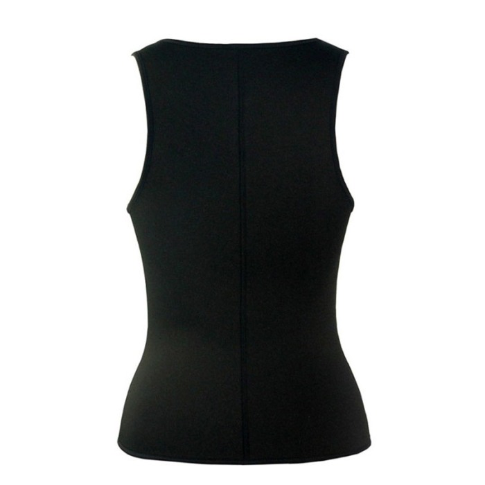 Corset FlatBellY tip sauna  pentru slabit,S, negru [5]