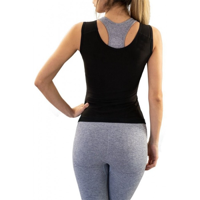 Corset FlatBellY,XL, tip sauna  pentru slabit si modelarea taliei din neopren, cu 3 adaptori graduali pentru talie, Doty [5]