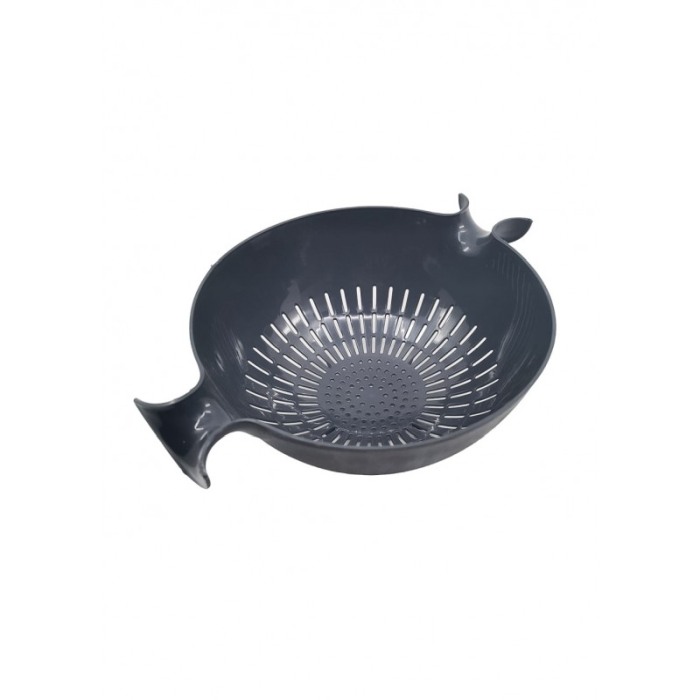 Cos dublu rotativ pentru strecurat legumele, fructele sau pastele, usor de utilizat, 30x12 cm, gri, Doty®️ [5]