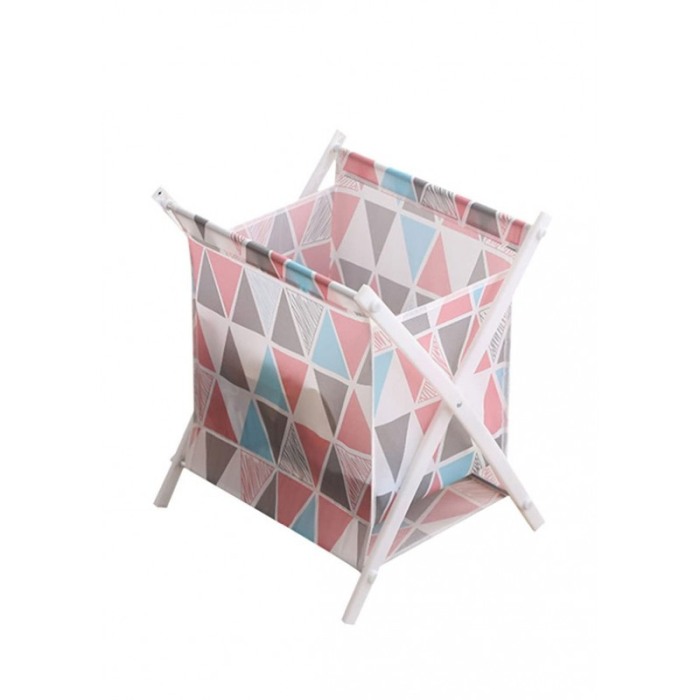 Cos pentru rufe LaundrySpace Doty®, pliabil, design creativ, imprimeu grafic, multicolor, 37x31 cm [3]