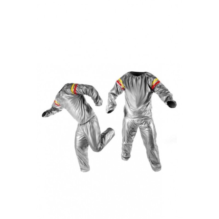 Costum pentru slabit HotRapidLoss,argintiu,unisex, marime 3XL [1]