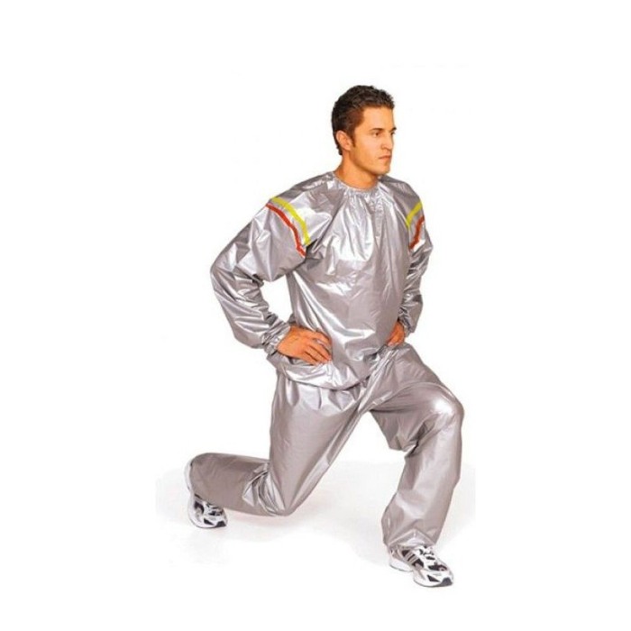 Costum pentru slabit HotRapidLoss,unisex,argintiu, marime L [5]