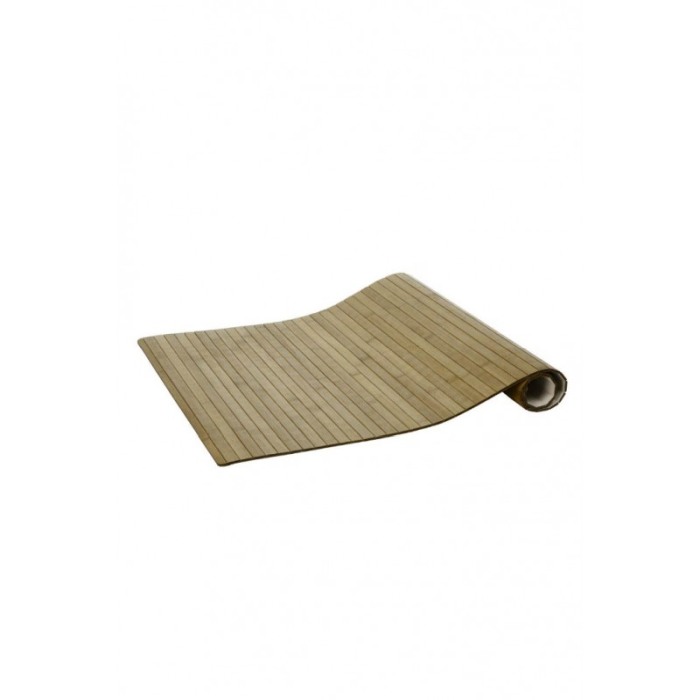 Covoras de baie din bambus BambooCarpet Doty®, bej, 50x120 cm, design antiderapant, rezistent la umiditate [1]