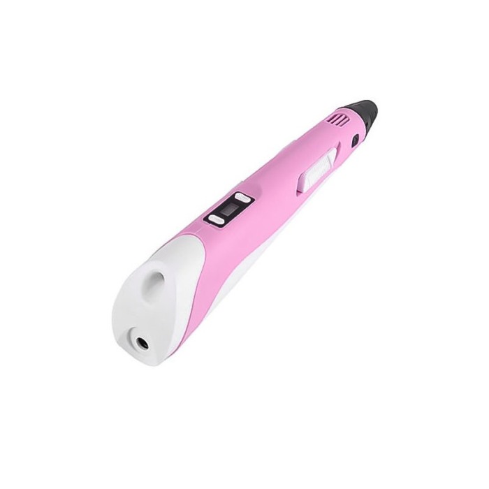 Creion Painting Pen pentru Desenat Obiecte 3D, filament 1.75 mm ,temperatura 230C, roz [1]
