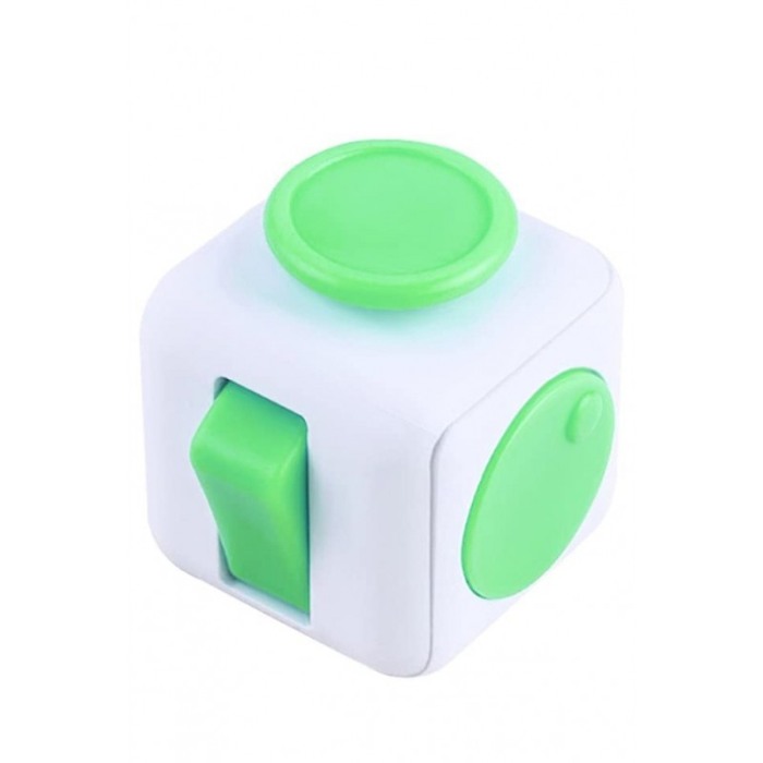Cub senzorial CubeFren', antistress,alb/verde [5]