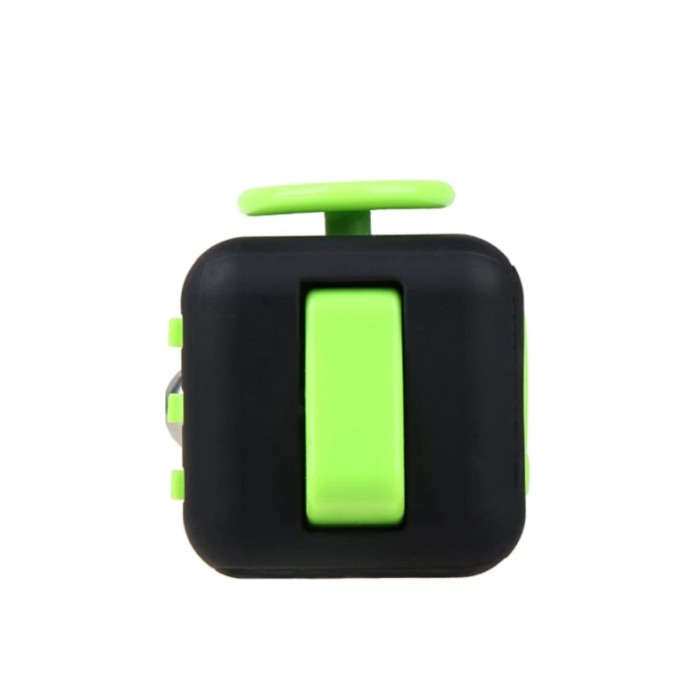 Cub senzorial CubeFren', antistress,negru/verde [5]