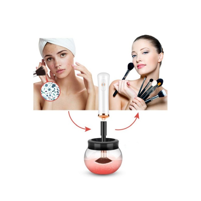 Curatarea pensulelor de machiaj ,dispozitiv electric super-rapid cu curatare automata a pensulelor [8]