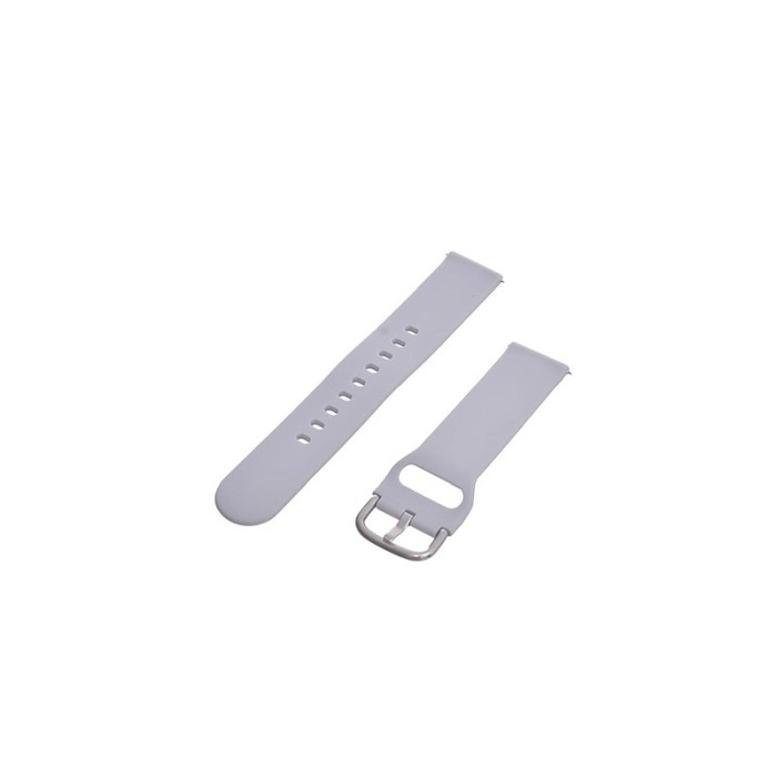 Curea din silicon compatibila cu Samsung Galaxy Watch series 5/6, materiale de calitate, 40 mm, gri, Doty® [2]