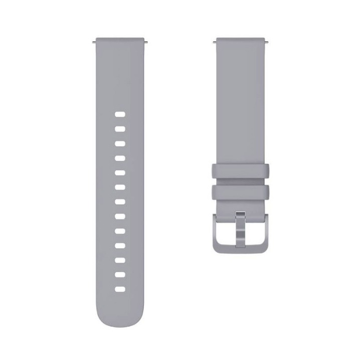 Curea din silicon compatibila cu Samsung Galaxy Watch series 5/6, materiale de calitate, 40 mm, gri, Doty® [4]