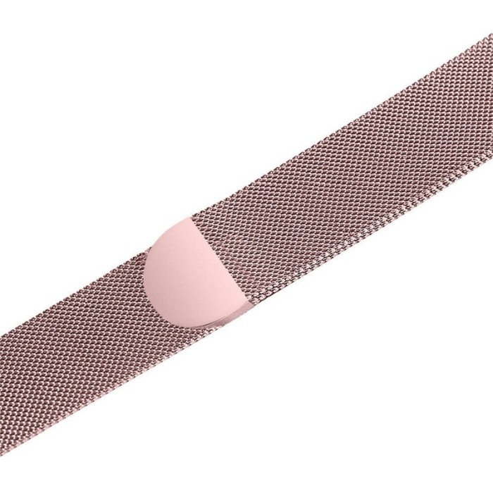 Curea ROSE pink magnetica din otel inoxidabil, 38 mm compatibila Ceas Apple seria 1, 2 , 3 [6]