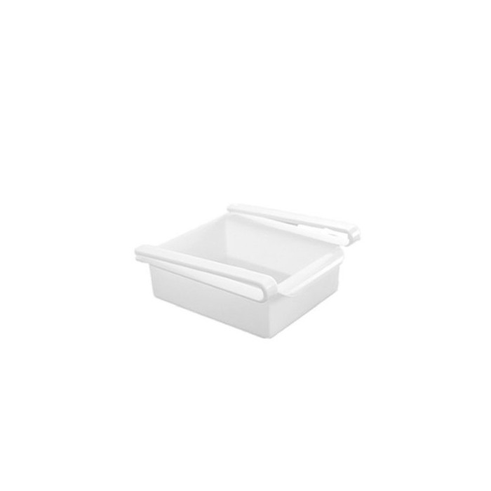 Cutie depozitare Fresh Storage, tip sertar, pentru frigider, usor de utilizat, practic, 15 x 15 x 7 cm, alb [3]