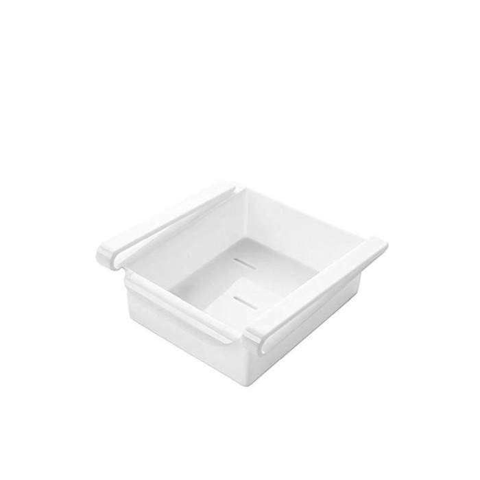Cutie depozitare Fresh Storage, tip sertar, pentru frigider, usor de utilizat, practic, 15 x 15 x 7 cm, alb [1]