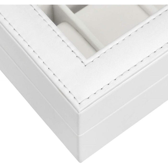 Cutie pentru  12 ceasuri de depozitat ,eleganta , culoare alba, Doty [3]