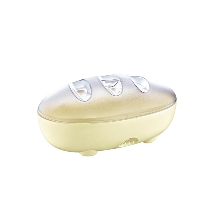 Cutie pentru paine SafeLoaf Doty®, plastic, 40x25cm, capac transparent, crem [3]