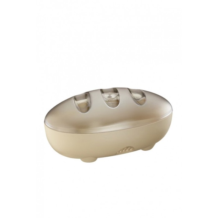 Cutie pentru paine SafeLoaf Doty®, plastic, 40x25cm, capac transparent, crem [1]