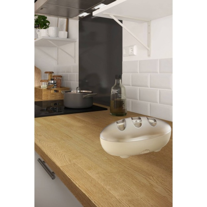 Cutie pentru paine SafeLoaf Doty®, plastic, 40x25cm, capac transparent, crem [2]