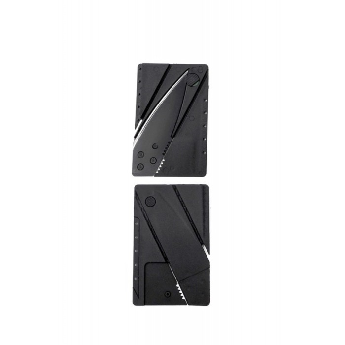Cutit briceag Secret Knife, model card, usor si eficient, portabil, design mdoern, materiale de calitate, negru, doty [6]