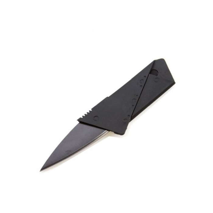 Cutit briceag Secret Knife, model card, usor si eficient, portabil, design mdoern, materiale de calitate, negru, doty [3]