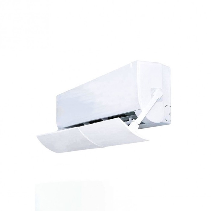 Deflector de aer conditionat, protectie flux de aer rece, reglabil 56 - 108cm, 9000-12000 BTU, kit de instalare inclus, Alb [1]
