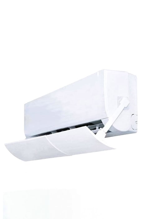 Deflector de aer conditionat ThermoShield Flex Doty®, protectie flux de aer rece, reglabil 56 - 108cm, 9000-12000 BTU, kit de instalare inclus, Alb [5]
