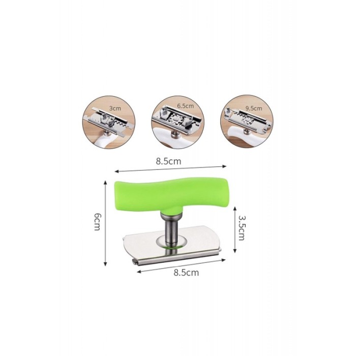 Desfacator universal pentru capace CanOpener Doty®, simplu de utilizat, practic, metalic, verde [4]