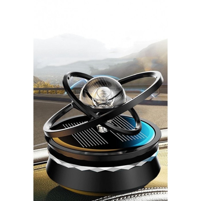 Difuzor de parfum pentru masina IntelliScent Solar Interstellar, infuzie cu ulei esential, negru, Doty®️ [3]