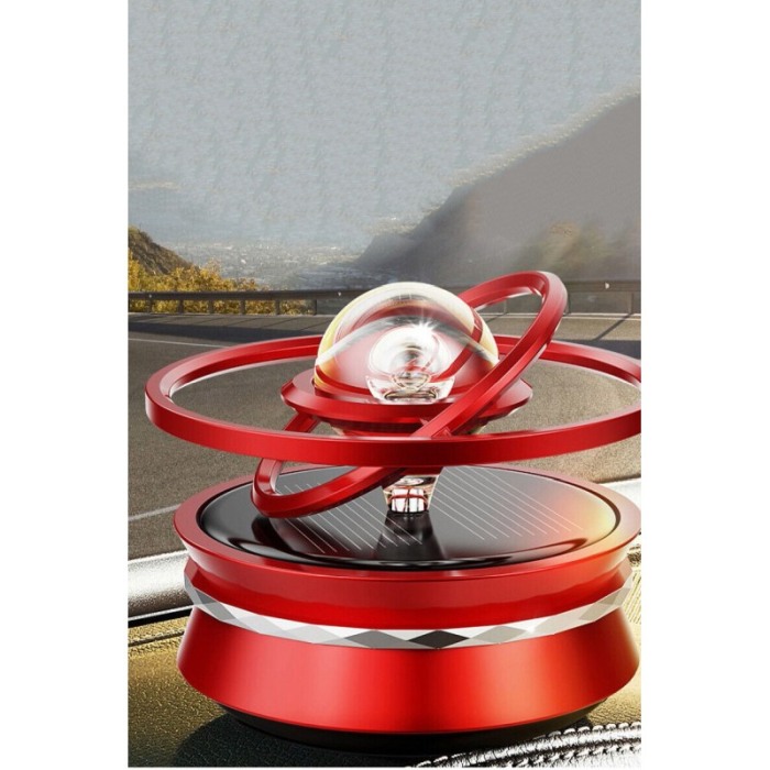 Difuzor de parfum pentru masina IntelliScent Solar Interstellar, infuzie cu ulei esential, rosu, Doty®️ [5]