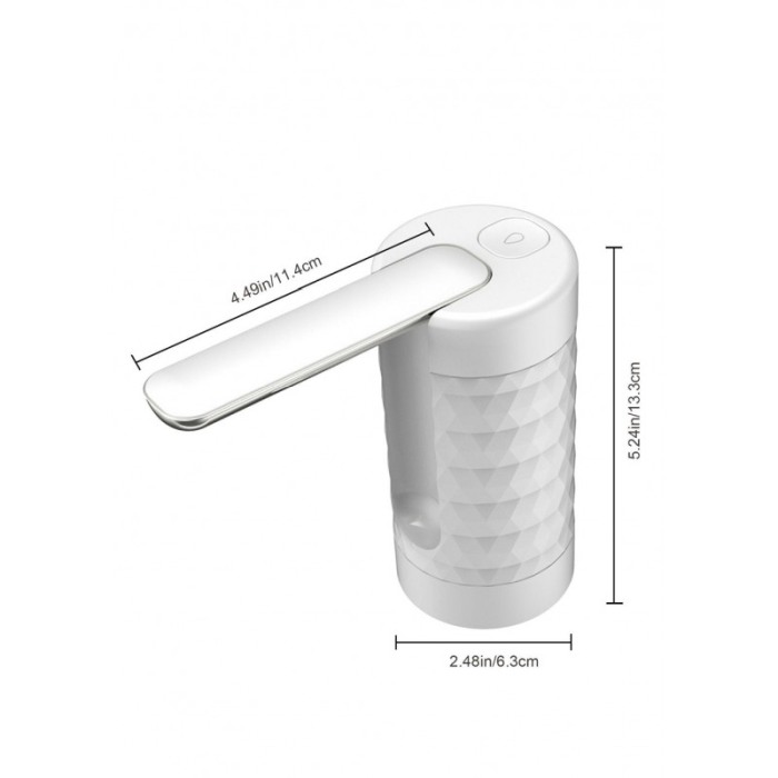 Dispenser electric de apa PumpJoy Doty.ro®, compatibil cu bidoane de apa de 5L/10L/15L/19L, alb [4]