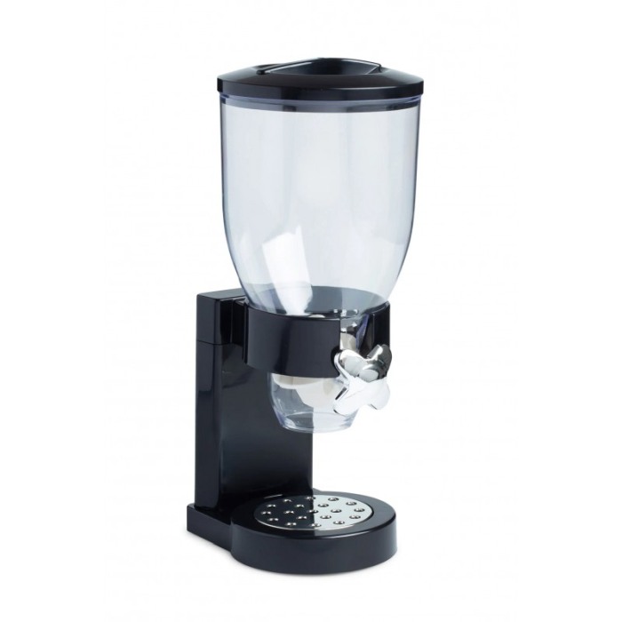 Dispenser pentru cereale OneMoveBreak, un recipient 500 g, rapid si usor de utilizat, negru, Doty®️ [3]