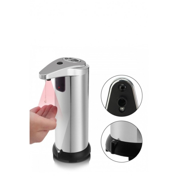Dispenser sapun inteligent GreyChoiceautomat, fara contact,functioneaza cu baterii,cu infrarosu, capacitate 280,design modern,ot [8]