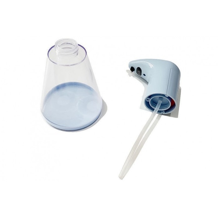 Dispenser sapun inteligent SmartChoice,automat, fara contact,functioneaza cu baterii,cu infrarosu, capacitate 480ml,albastru des [4]