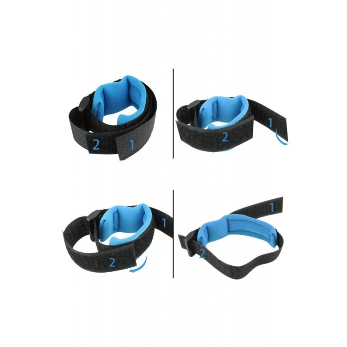 Dispozitiv anti pierdere pentru copii SafeBracelet,albastru/negru, 165 cm [5]