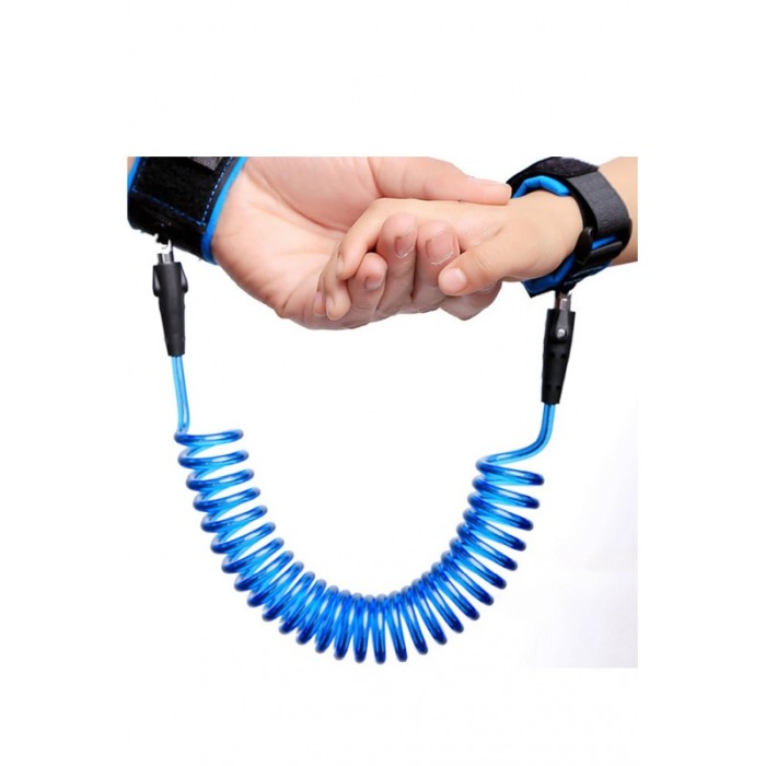 Dispozitiv anti pierdere pentru copii SafeBracelet,albastru/negru, 165 cm [4]