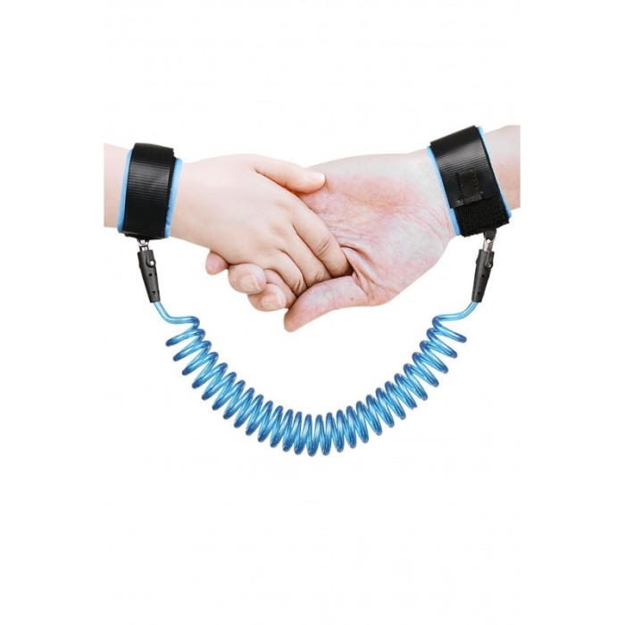Dispozitiv anti pierdere pentru copii SafeBracelet,albastru/negru, 165 cm [1]