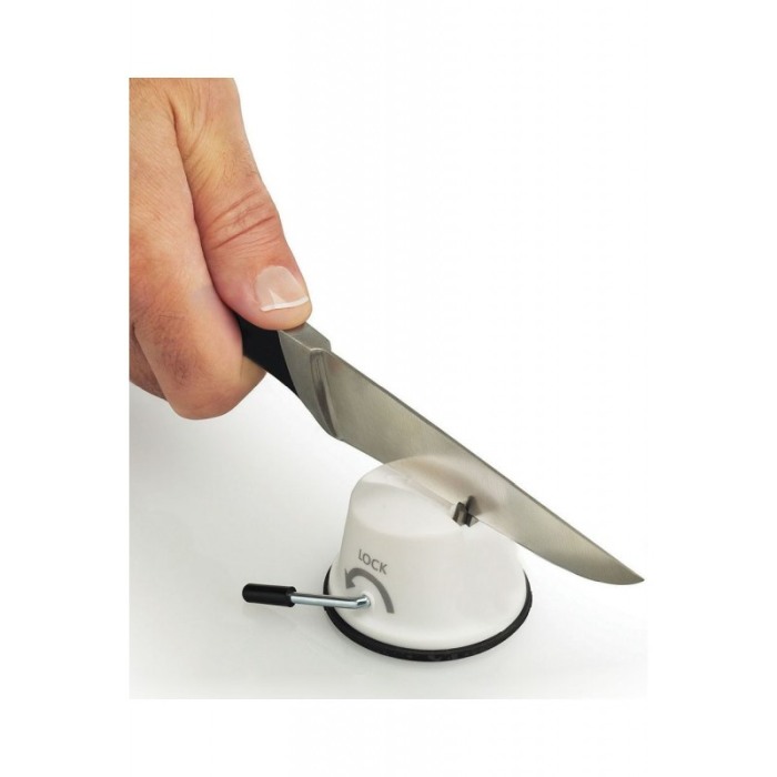 Dispozitiv de ascutit cutite Glory Sharpener , rapid si usor, dimensiuni reduse,materiale de calitate, alb, doty [3]