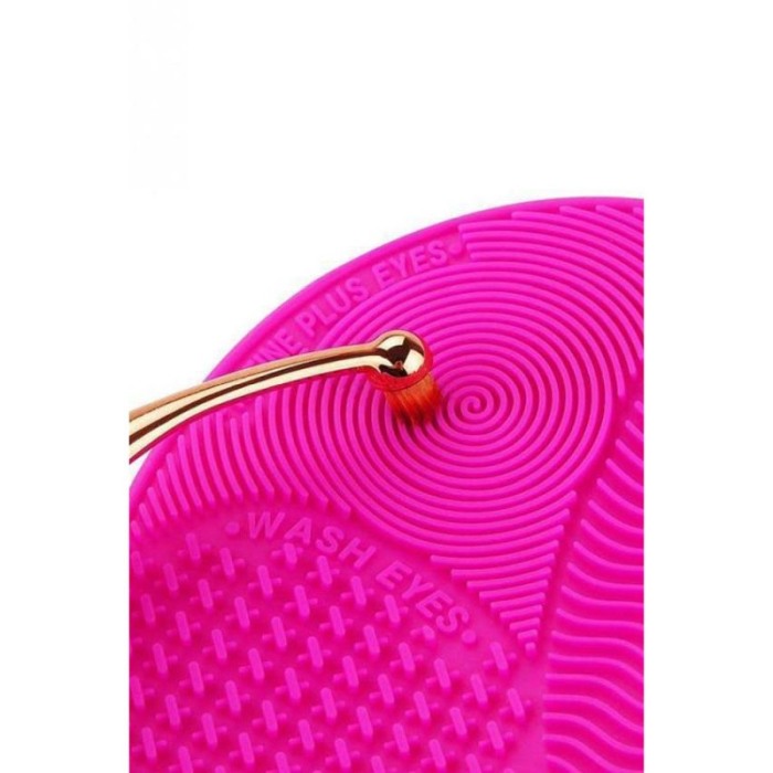 Dispozitiv de curatat pensulele de machiaj Hygeia, fabricata din silicon, roz, 35 cm, Doty®️ [9]