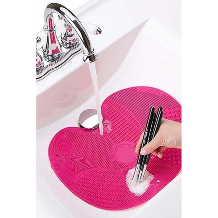 Dispozitiv de curatat pensulele de machiaj Hygeia, fabricata din silicon, roz, 35 cm, Doty®️ [11]