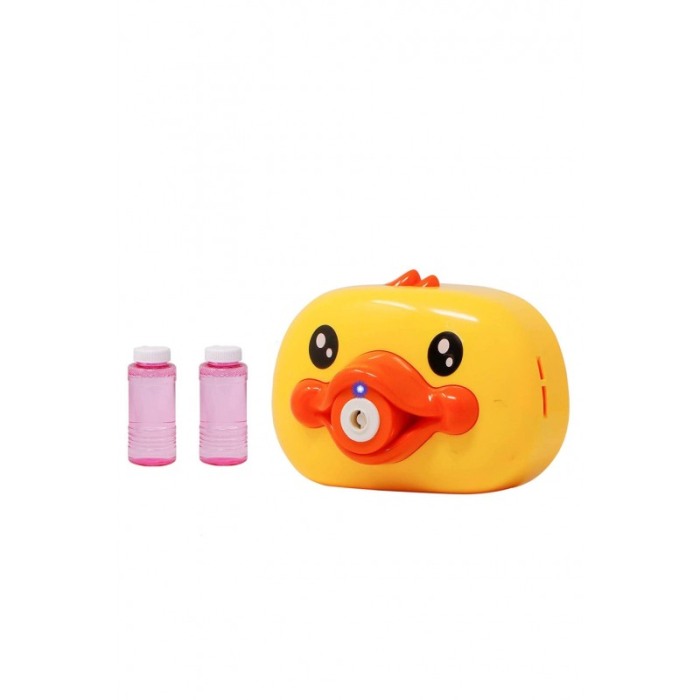 Dispozitiv de facut baloane BubbleDuck, functioneaza cu baterii, efecte sonore si luminoase, galben, Doty®️ [5]