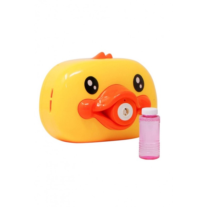 Dispozitiv de facut baloane BubbleDuck, functioneaza cu baterii, efecte sonore si luminoase, galben, Doty®️ [2]